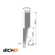 IECHO - E41 - Tungsten steel Blade 0.63mm